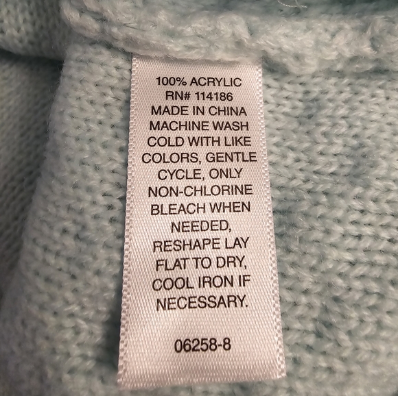 St John's Bay Mint green Sweater Size PS - Picture 10 of 14